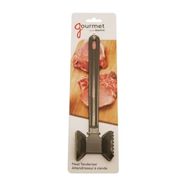 Gourmet by Starfrit 80469 Meat Tenderizer, Black 2.5X 9X 2