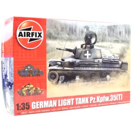 Airfix German Light Tank Pz.Kpfw.35(t) 1:35 Scale Plastic Model Tank Kit A1362