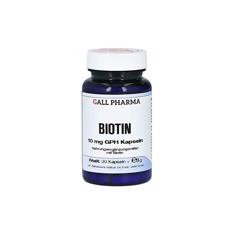 Biotin 10 mg GPH Capsules