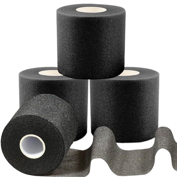 4 Rollen Tape Sport Schwarz, Wrist Wrap, Tape Band, Stutzentape
