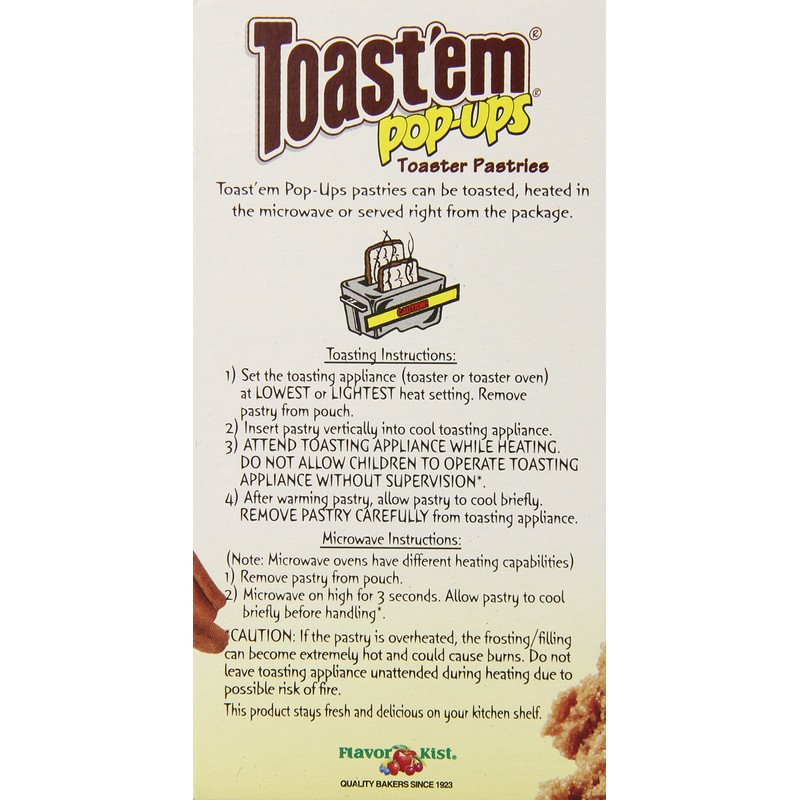 Toast'em Pastry Tart, Frosted Brown Sugar Cinnamon, 11 Ounce
