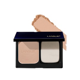 Face Powder-Matte Pressed Powder, Lightweight, Blurs Imperfections and Pores, Longwear Sets Makeup, Suitable for Use on The Go (02 NATURAL, 0.42oz)