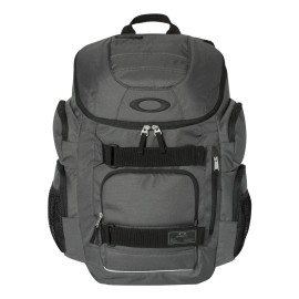 Oakley Large 30L Backpack Several Pockets with padded laptop sleeve Gray