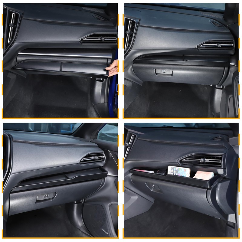 Daeiclru Co-pilot Passenger Storage Organizer Tray Compatible with Subaru WRX