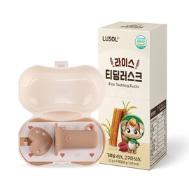 1 box of Russol Rice Tearing Rusks + 1 set of exclusive holders / 루솔 라이스 티딩러스크 1박스+전용 홀더 1세트