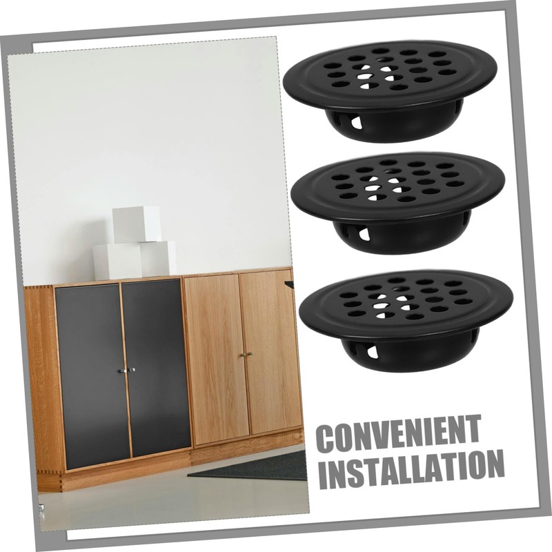 WHAMVOX 20pcs Round Air Vent Covers Stainless Steel Mesh Grille