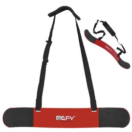 DEFY Weight Lifting Arm Blaster for Biceps & Triceps Support - Perfect Arm Workout Equipment with Thick Gauge Aluminum & Advanced Neoprene Padding - Workout Equipment for Weight Lifters (Red)