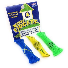 Boinks Fidgets - Sensory Fidget Toy for Focus and To Relieve Anxiety Stress, Nylon Mesh With Marble for Adults and Children