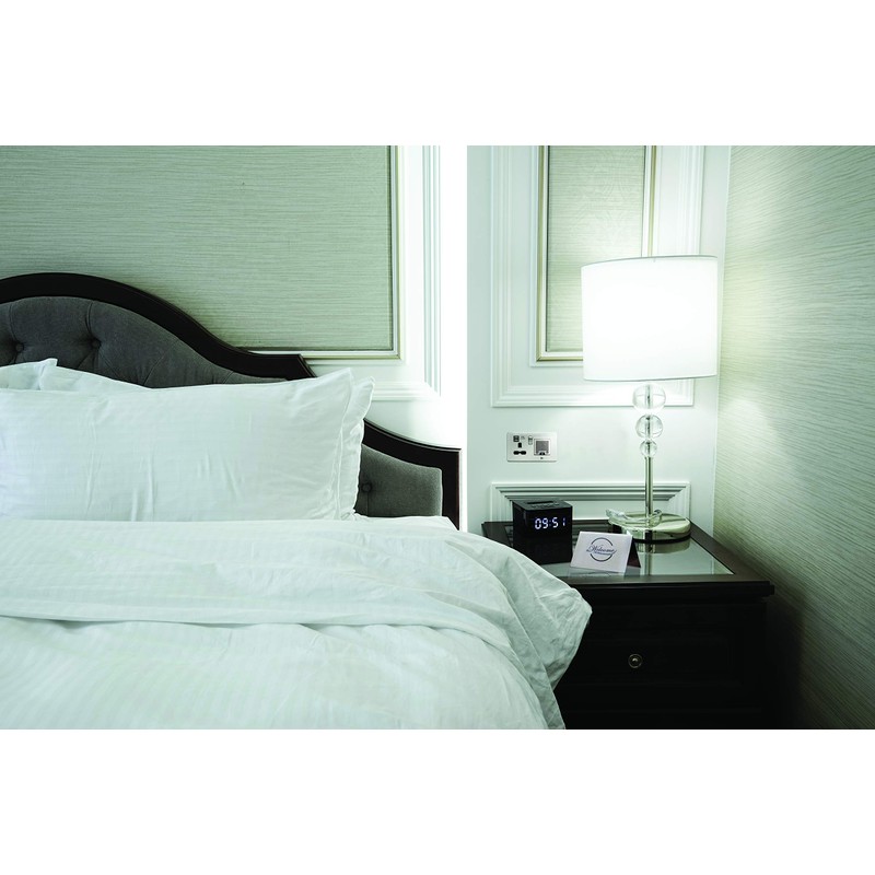 Knightsbridge SFR9905BCG Screwless Socket with 2.4 A USB Chargers and