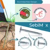 SebiMax® Screw Pegs Camping Set 160-10 Pieces 160 mm -
