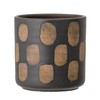 Bloomingville Flower Pot, Terracotta, Black