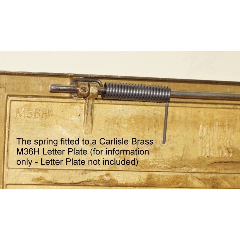 Northern DIY Heavy Duty Letterbox/Letter Plate Spring (Suits Larger Carlisle
