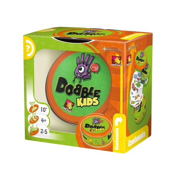 Asmodee- Dobble Kids Colour 8231
