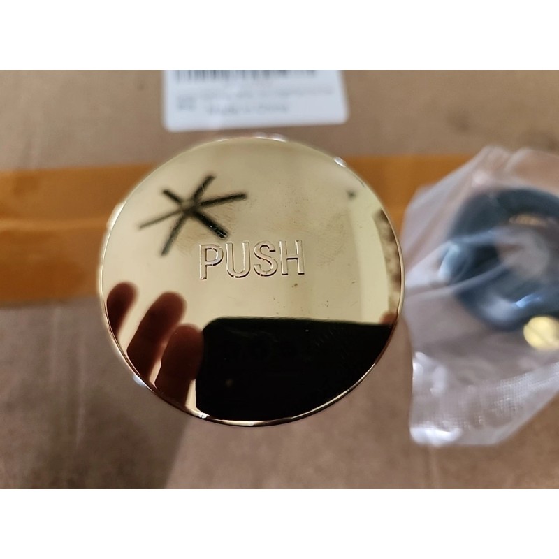 Everbilt Gold Tub Drain Toe Touch Kit