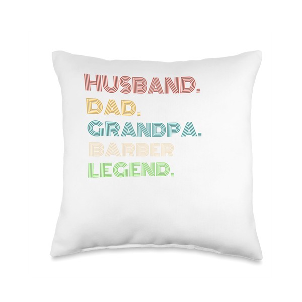 Style Savvy Legends Tee Legendary Grooming Maestro Throw Pillow, 16x16,
