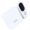 Wireless Doorbell White Self Power 20 to 80dB Adjustable Volume