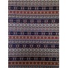 Navy & Brown Tribal Print on Stretch Lightweight ITY Knit