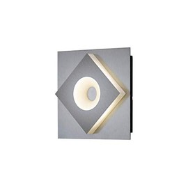 Arnsberg 275470107 Atlanta LED 1-Light Wall Sconce in Nickel-Matte