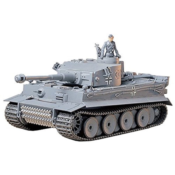 Tamiya 35216 1/35 Ger. Tiger I Early Production Tank Plastic Model Kit for Unisex Adult