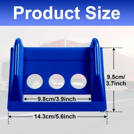 24 Pack 4" Heavy Duty Customized Plastic Rattan Protect Cargo Edge Corner Protectors Ratchet Straps Flatbed Cargo Load OEM BrandWidth: 4 in, Capacity: 1200 kg, Color: Blue