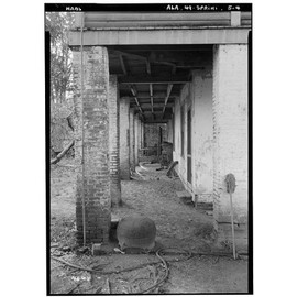 HistoricalFindings Photo: W.M. Broun House,320 Avalon Street,Spring Hill,Mobile County,Alabama,AL,HABS,3