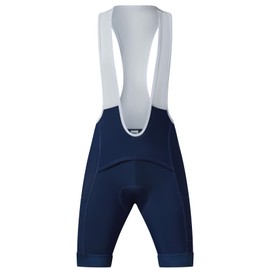 CEROTIPOLAR Men's Bathroom Access Cycling Bibs Shorts Padded，Gravel Bike Biking bib Shorts Bicycle Shorts UPF50+ Navy Blue