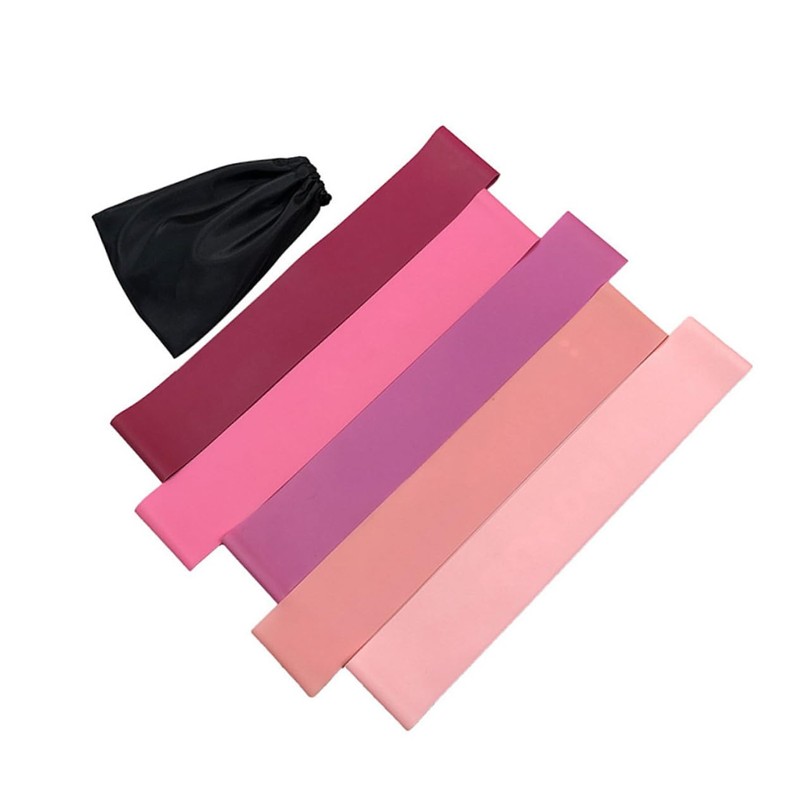 Totority 5pcs Resistance Loop Bands for Hip Training and Fitness