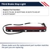 Promrmr 34270-T7A-H01 3rd Third Brake Light Tail High Mount Stop