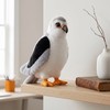 Frankiezhou Home Black-Winged Kite Plush Toy - Lifelike 10.7” Black-Winged