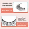 Lashes Wispy False Eyelashes Natural Look 10mm Short Lashes with