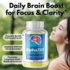 Pelican Vitamins AlphaZXT- Brain Support- 5 Bottles- 300 Capsules