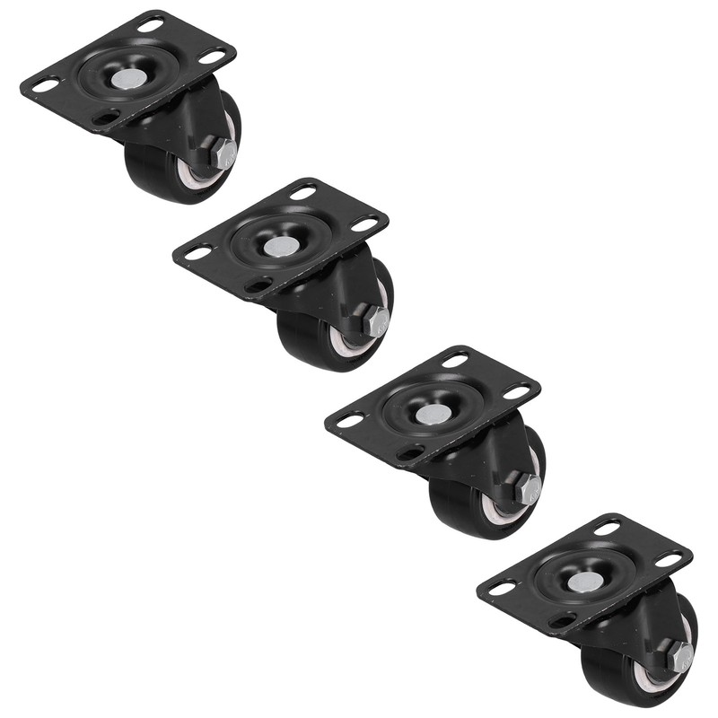 4pcs Caster Wheel 360 Degree No Noise Caster Fit for