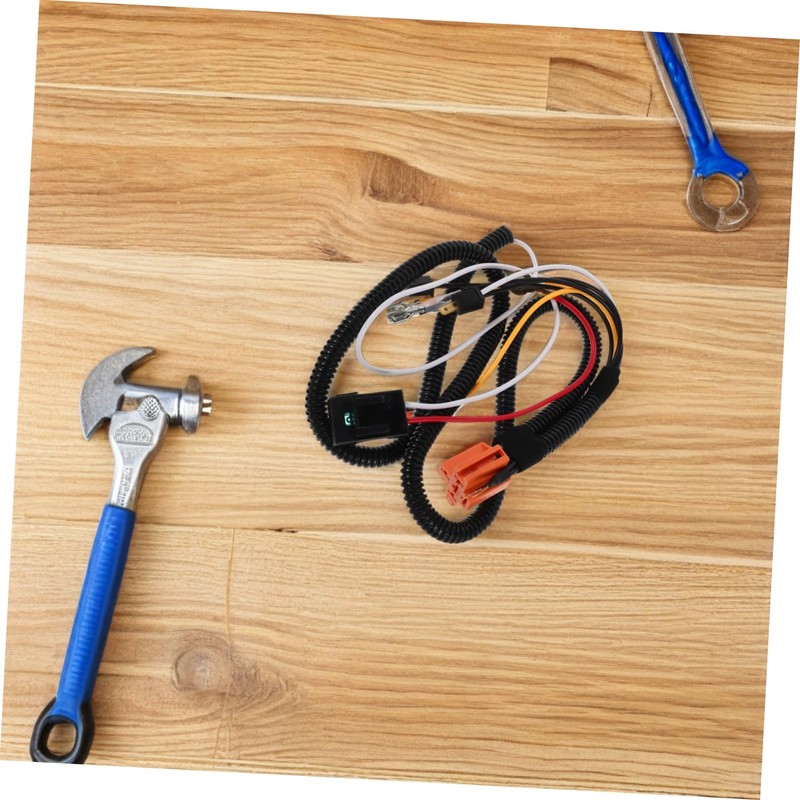 GANAZONO Car Horn Splitter Converter Wiring Harness Kit Speaker Wiring