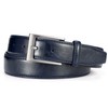 WHIPPY Men's Leather Belt Classic Denim Belt for Men 38