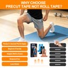 Kinesiology Tape for Knees (10-Pack) – Precut Knee-Specific Strips, Strong