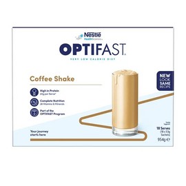 Nestle OPTIFAST VLCD Shake Coffee - 18 Pack 53g Sachets