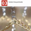 Heavy Duty Basketball Chain Net Replacement Galvanized Iron Basket Net