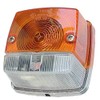 MDM parts Front Marker Light for Tractors - Halogen, Amber, Plastic, Headlight, Border Marker