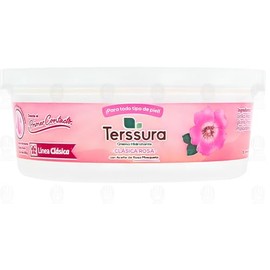 Terssura Crema Hidratante Clásica Rosa Mosqueta, 220g. 5pzas