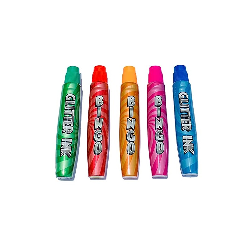 Thomas & Anca Club Supplies Ltd Pack Of 5 Glitter