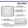 DeerValley 19" x 15" Bathroom Sink, Bathroom Vessel Sink Rectangular
