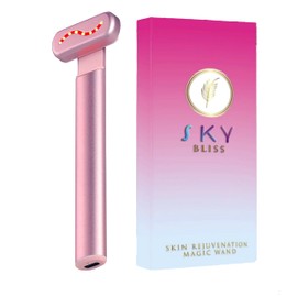 Sky Bliss 4-in-1 Skin Care Tool – Red Light Glow & Massage Enhancer