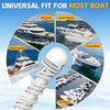 Salcod Boat Fender Rod Holder, Line Adjuster with Easy-Grip Head,