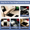 5-in-1 Center Console Cover Organizer Car Cup Holder Tissue Holder
