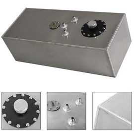 waltyotur 15 Gallon/60L Aluminum Racing/drift Fuel Cell Gas Tank+cap+level Sender