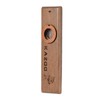Wooden Kazoo Musical Instrument Ukulele Guitar Partner Wood Harmonica with