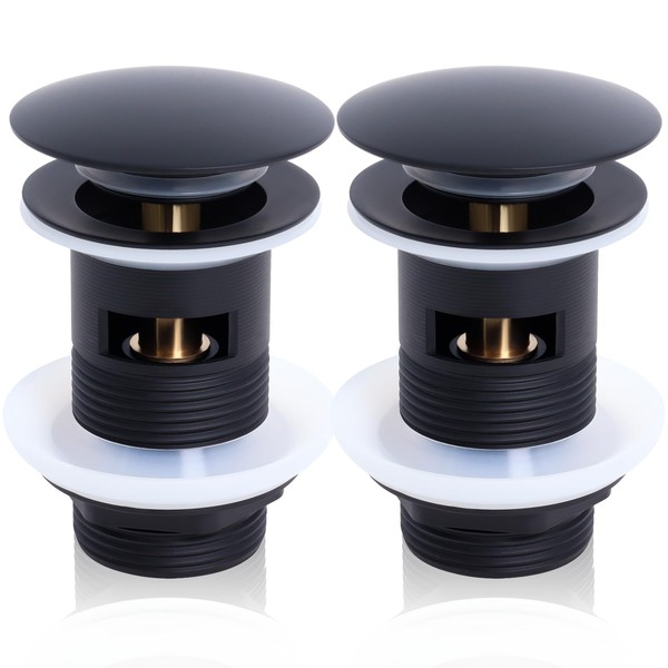 Sink Waste with Overflow Pop Up Valve Washbasin Drain Valve