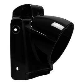 TCT-MOTORPARTS Gloss Black 7" Headlight Nacelle Cover Fit For Harley Road King FLHR 2014-2023