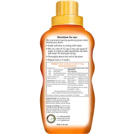 Espoma Organic Cactus! Plant Food, Natural & Organic Fertilizer for All Cactus, Succulents, Palm, and Citrus Both Indoors and Outdoors, 8 oz, Pack of 4