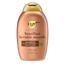 OGX Ever Straightening + Brazilian Keratin Smooth Shampoo, 385 ml